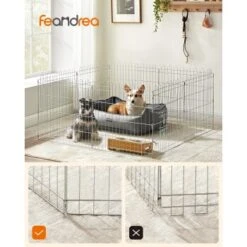 FEANDREA Welpenauslauf Faltbar Silber -Hochwertiger Tierbedarfsladen 034ea72164e2d85ffd165bc01eed11e8005d1053 1500911 de DE 03c91631d21984ef458b2fa9f7cd39f7872b30caQK2LbG