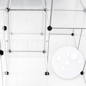 Lionto Freigehege Mit 2 Etagen 7 Lionto Freigehege Mit 2 Etagen – Bild 5