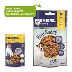 PREMIERE Mini Bites Huhn 10x60g -Hochwertiger Tierbedarfsladen 07453fd08c3f701e45212628f9ed006240e8673b 1240274 2 1236943