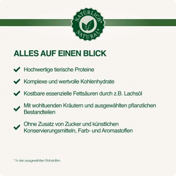 REAL NATURE Adult Rind & Huhn Mit Weizenkeimöl 6x400 G 5 REAL NATURE Adult Rind & Huhn Mit Weizenkeimöl 6x400 G – Bild 3