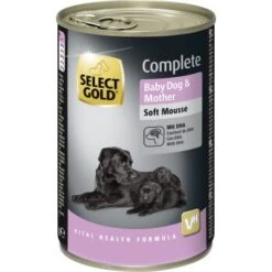SELECT GOLD Baby Dog & Mother Soft Mousse 6 X 360g