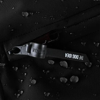 THE DOG IDEA Regenmantel Kayden Schwarz XXS 5 THE DOG IDEA Regenmantel Kayden Schwarz XXS – Bild 3