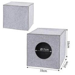 Lionto Katzenhöhle Aus Filz, Regalhöhle Hellgrau -Hochwertiger Tierbedarfsladen 1ed13ed0757f7f4e2c5051223c2a889b2c929df5 1657088 de DE b9210a5d4d924d2c97d1ab7e831cf2267d1a39712inuF4
