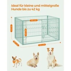 FEANDREA Welpenauslauf 4-teilig Schwarz Mintgrün -Hochwertiger Tierbedarfsladen 224c77aaf5680958d3354ea8db1a602877470bbf 1500915 de DE 037d3f346d915f36c8974a9cb17670b83a182474Anl1ai