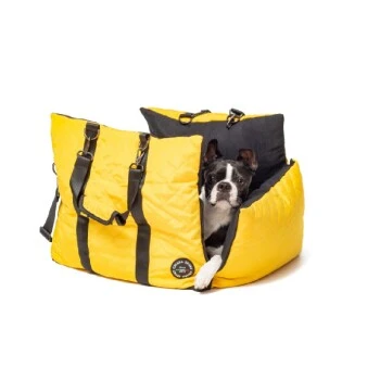 Chiara Auto- Hundetasche LIV Gelb 5 Chiara Auto- Hundetasche LIV Gelb – Bild 3