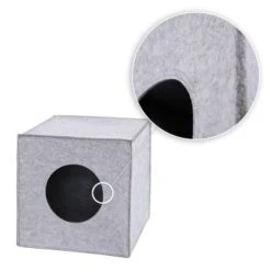 Lionto Katzenhöhle Aus Filz, Regalhöhle Hellgrau -Hochwertiger Tierbedarfsladen 2faf4691712a5bb623cb3acd3dfa42a8d748cf80 1657088 de DE 7b0b26ea48ee79fa9218070b171654485a17ad8aA8p8wX
