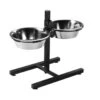 AniOne Doppelnapfständer Edelstahl