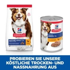 Hill's Science Plan Mature Adult 7+ Mit Huhn 12x370g 15 Hill's Science Plan Mature Adult 7+ Mit Huhn 12x370g -Hochwertiger Tierbedarfsladen 60693db1db0bf2bbcb0a6d44a015dac869517e4d 52742051598 7