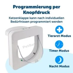 PetSafe Mikrochip Katzenklappe Petporte Smart Flap -Hochwertiger Tierbedarfsladen 6147d1e8c1e7a507a85a2845614516eba089285b 1010507 de DE e3dd1def53ec8e3fedd0e23f043e673f4f45df55FViVMM