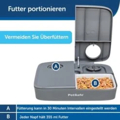 PetSafe Futterautomat Für 2 Mahlzeiten 29 PetSafe Futterautomat Für 2 Mahlzeiten -Hochwertiger Tierbedarfsladen 63e0ff37432d3d4025eec77dc4fdc68663480c78 649f663b2631b9abb1bb293479ef991c6e5a33fb