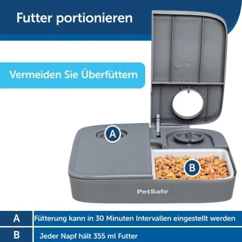 PetSafe Futterautomat Für 2 Mahlzeiten 10 PetSafe Futterautomat Für 2 Mahlzeiten – Bild 8