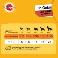 Pedigree Adult Plus 12x800g Rind Mit Fischöl, In Gelee -Hochwertiger Tierbedarfsladen 655ed707649b5d4bc2783ac405448542fe368e24 1100620 de DE pedigree 4