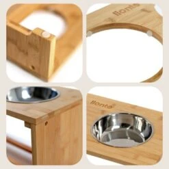 Lionto Erhöhte Futterstation Aus Bambus Braun/ Silber S -Hochwertiger Tierbedarfsladen 6837e63cbec990339321b046628a7c98e14365f0 1665921 de DE 23e4854bf4009e02b1cbe79a432b62400a265538sHYFCt