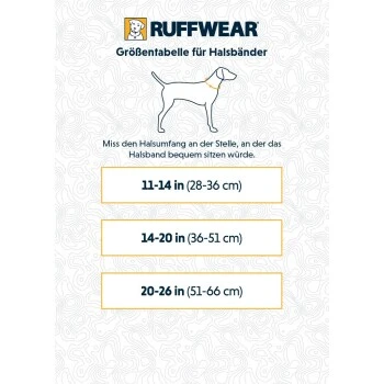 Ruffwear Top Rope™ Halsband Blau S 7 Ruffwear Top Rope™ Halsband Blau S – Bild 5