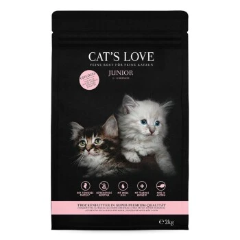CAT'S LOVE Trocken Junior Geflügel 2kg 3 CAT'S LOVE Trocken Junior Geflügel 2kg