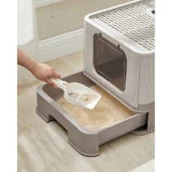 FEANDREA Katzentoilette, Mit Deckel Grau 13 FEANDREA Katzentoilette, Mit Deckel Grau -Hochwertiger Tierbedarfsladen 7213786623965af89350ce0408ea52ff7fdea55b 1483585 de DE 5d09f805a6dc5d9d3faef4dd2377e18e02e48487MqAEw2