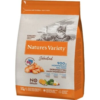 Nature's Variety Selected Sterilized Norwegischer Lachs 3kg 3 Nature's Variety Selected Sterilized Norwegischer Lachs 3kg