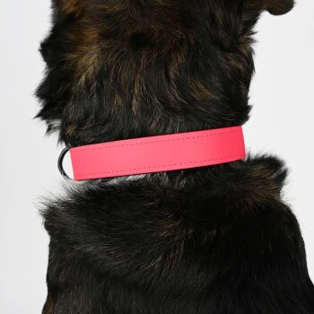 THE DOG IDEA Biothane Halsband Pink Pfirsich XS 6 THE DOG IDEA Biothane Halsband Pink Pfirsich XS – Bild 4
