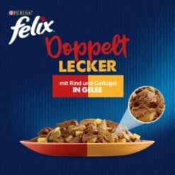 Felix Doppelt Lecker Rind & Geflügel 26x85 G 8 Felix Doppelt Lecker Rind & Geflügel 26x85 G -Hochwertiger Tierbedarfsladen 7b0083c6a286447de3d5d99083b1bb04679c8d8b f6fde4d37904e6d461eb34c23ef65f06b618a21b