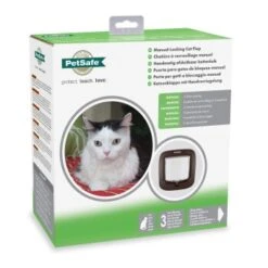 PetSafe Katzenklappe Mit Manueller Verriegelung, Braun -Hochwertiger Tierbedarfsladen 87b1553f9eab72e1edc27b1b0c082caeb17c0985 1318243 3