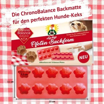 ChronoBalance Backmischung Für Hundekekse Getreidefrei + Form Mit Apfel & Dinkel 6 ChronoBalance Backmischung Für Hundekekse Getreidefrei + Form Mit Apfel & Dinkel – Bild 4