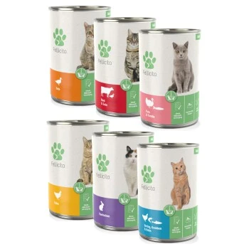 Fellicita Mixpaket Nr. 4 Große Vielfalt 6x 400g 3 Fellicita Mixpaket Nr. 4 Große Vielfalt 6x 400g