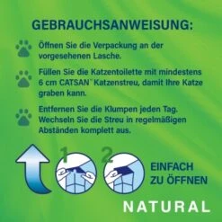 CATSAN Natural Klumpstreu 20 L -Hochwertiger Tierbedarfsladen 9c171fa416f207ba467dae3947ac3bad4a891b9d 1390515 3