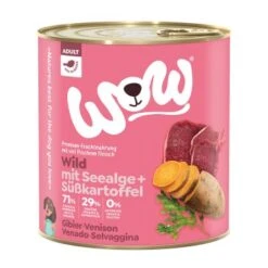 WOW Adult 6x800g Wild Mit Seealge