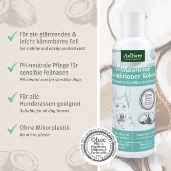 Aniforte Fellharmonie Conditioner Kokos 200ml 6 Aniforte Fellharmonie Conditioner Kokos 200ml – Bild 4