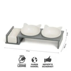 Canadian Cat Company Futterbar Cat Diner Grau/ Weiß -Hochwertiger Tierbedarfsladen a1749dc749ef9378e1522943219047ad2caf363c 1360972 de DE 16adc71ffe2ce783af8ba45666487ebbf8a915f9ulriEq