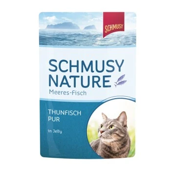 Schmusy Nature Meeresfisch 24x100g Thunfisch Pur 3 Schmusy Nature Meeresfisch 24x100g Thunfisch Pur