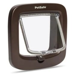 PetSafe Katzenklappe Mit Manueller Verriegelung, Braun -Hochwertiger Tierbedarfsladen b62d8c6821bf3c522072f32b284aad76dd1f0147 1318243 1
