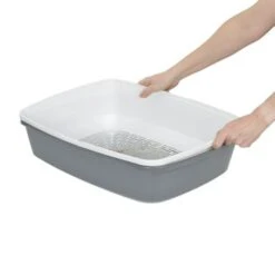 AniOne Geschlossene Sieb-Toilette Clean Cat M -Hochwertiger Tierbedarfsladen b6fbbcf604d447d4731d4ecb70b2b711bf1c47b4 5f07416a5b053c6ce24ef3fc1bed0f204da17e22