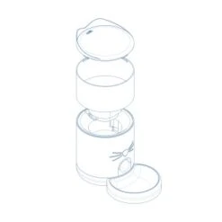 Catit Pixi Smart Futterautomat -Hochwertiger Tierbedarfsladen b8588252142cf1da178cc28353842381ccdfe8b8 1360252 de DE pixi futterautomat 3