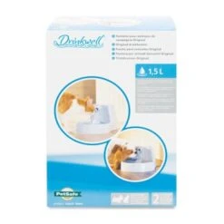 PetSafe Drinkwell Trinkbrunnen Original, 1,5 Liter -Hochwertiger Tierbedarfsladen be1e84fb8f50ff0a6da94c1bcae08eaccf3a007c 8683f428eecd0a27037da53c2fa15a160206bfc8