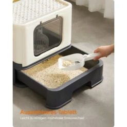 FEANDREA Katzentoilette, Mit Deckel Schwarz -Hochwertiger Tierbedarfsladen c5291b23d5f00b47ada4ac41cfcb0bf42b499564 1665868 de DE 7ac4d763086f36684f843e1e55719a82bad3d9b8eHujY7