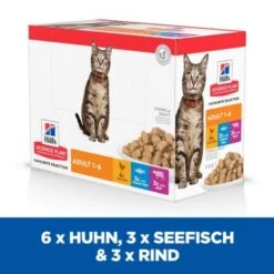 Hill's Science Plan Adult Huhn, Seefisch & Rind 12x85 G 14 Hill's Science Plan Adult Huhn, Seefisch & Rind 12x85 G -Hochwertiger Tierbedarfsladen c7e846a066af7c5117d34e1b63fcb15f17ea22cf 52742211800 3