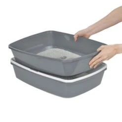 AniOne Geschlossene Sieb-Toilette Clean Cat M -Hochwertiger Tierbedarfsladen cc4ceb16ee538eb092561c2ecefd951343d63cc9 8b864a73ca4e4ab07a25a2f67982c0e41fbd8368