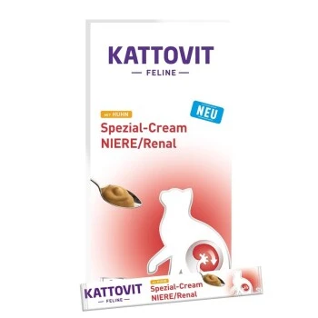 KATTOVIT Spezial-Cream Niere/Renal Mit Huhn 11x6x15g 3 KATTOVIT Spezial-Cream Niere/Renal Mit Huhn 11x6x15g