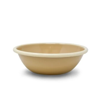 Lills Emaillenapf "Balu" - Gr. M - Sand 3 Lills Emaillenapf "Balu" - Gr. M - Sand