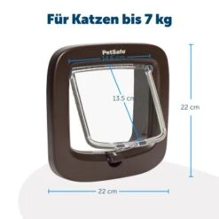 PetSafe Katzenklappe Mit Manueller Verriegelung, Braun -Hochwertiger Tierbedarfsladen e64329a577149929cfa9da564dc09afabeb8a13c 1318243 de DE 2711cc2928375d623983d16dbdba6e4ffe6e3699dBnsB8