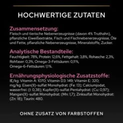 PRO PLAN PURINA Delicate Nutrisavour 26x85g Truthahn -Hochwertiger Tierbedarfsladen e645e67dbd03bde0bd41c4fd4a9537a78a1d867c 1361780.fb7