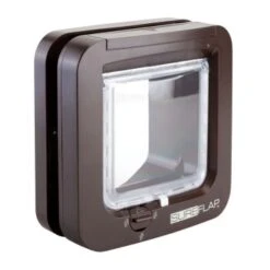 SureFlap Mikrochipgesteuerte Katzenklappe Braun -Hochwertiger Tierbedarfsladen f057707fbab076990b9bd292f1655f122e570deb 152fa02740d51a6220a8bc9319c72d1c84bed0f5