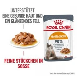 ROYAL CANIN Hair & Skin 12x85g In Soße